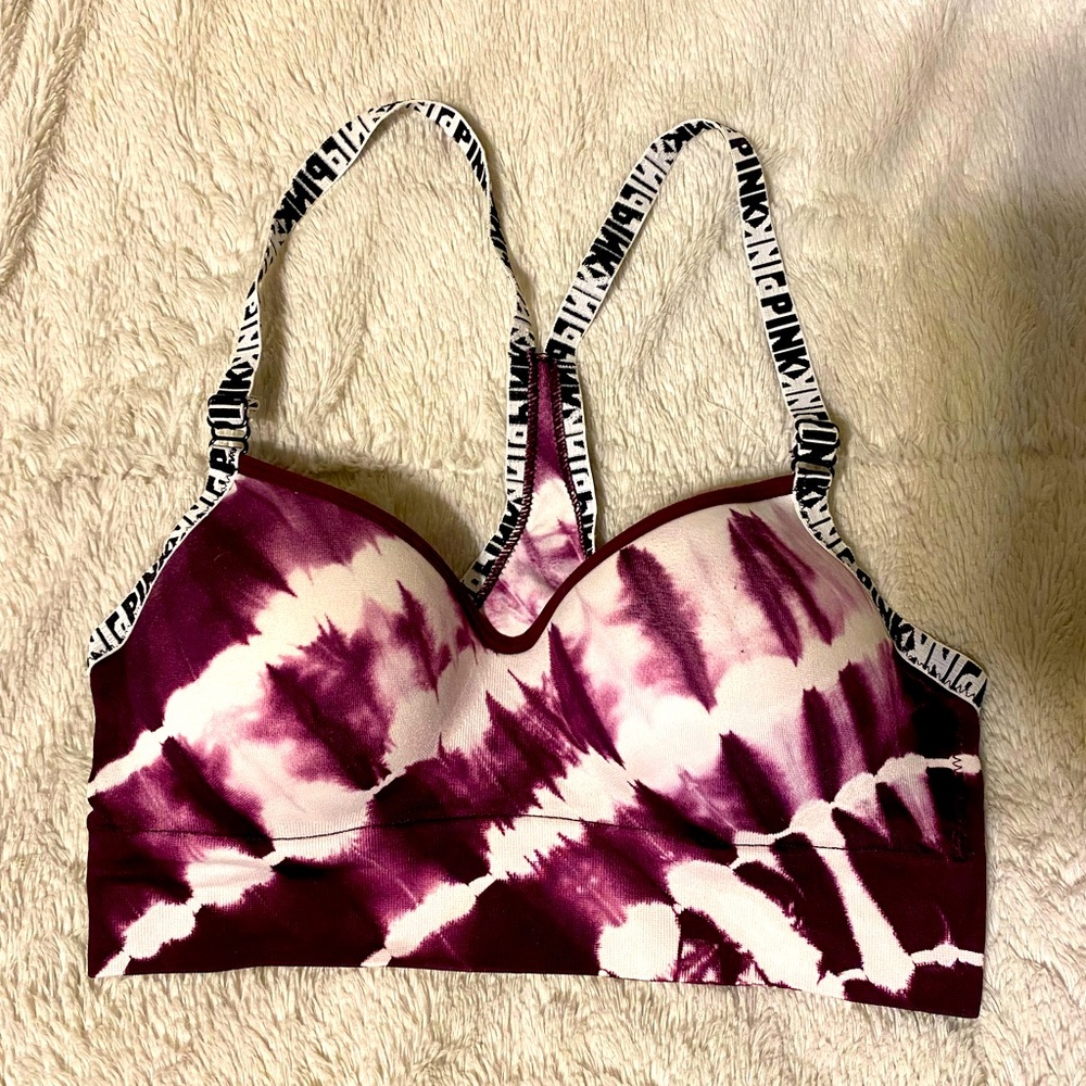 Like New Victoria’s Secret PINK Tie Dye Sports Bra ♥️
